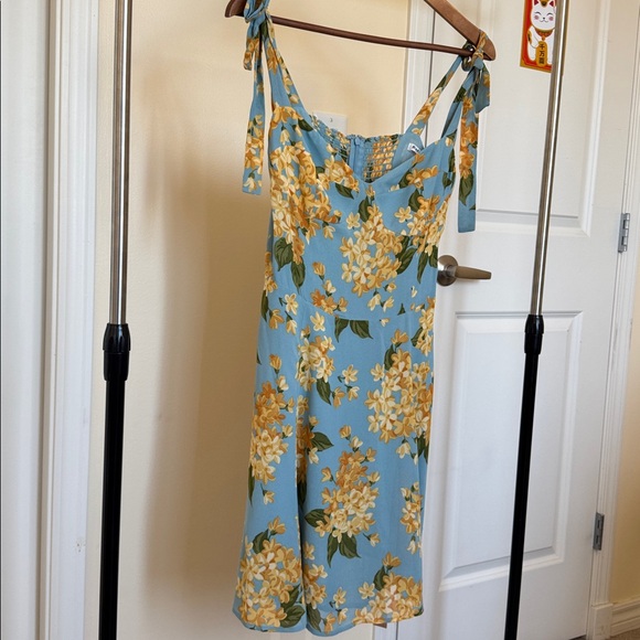 Reformation Niara Bustier Floral sleeveless dress, size 8 - Picture 4 of 9